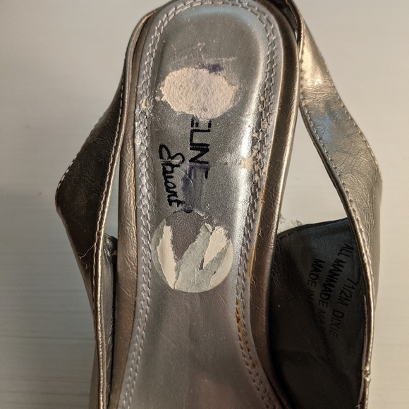 Madeline Stuart Sling-Back Peep-Toe Heels - Picture 6 of 6